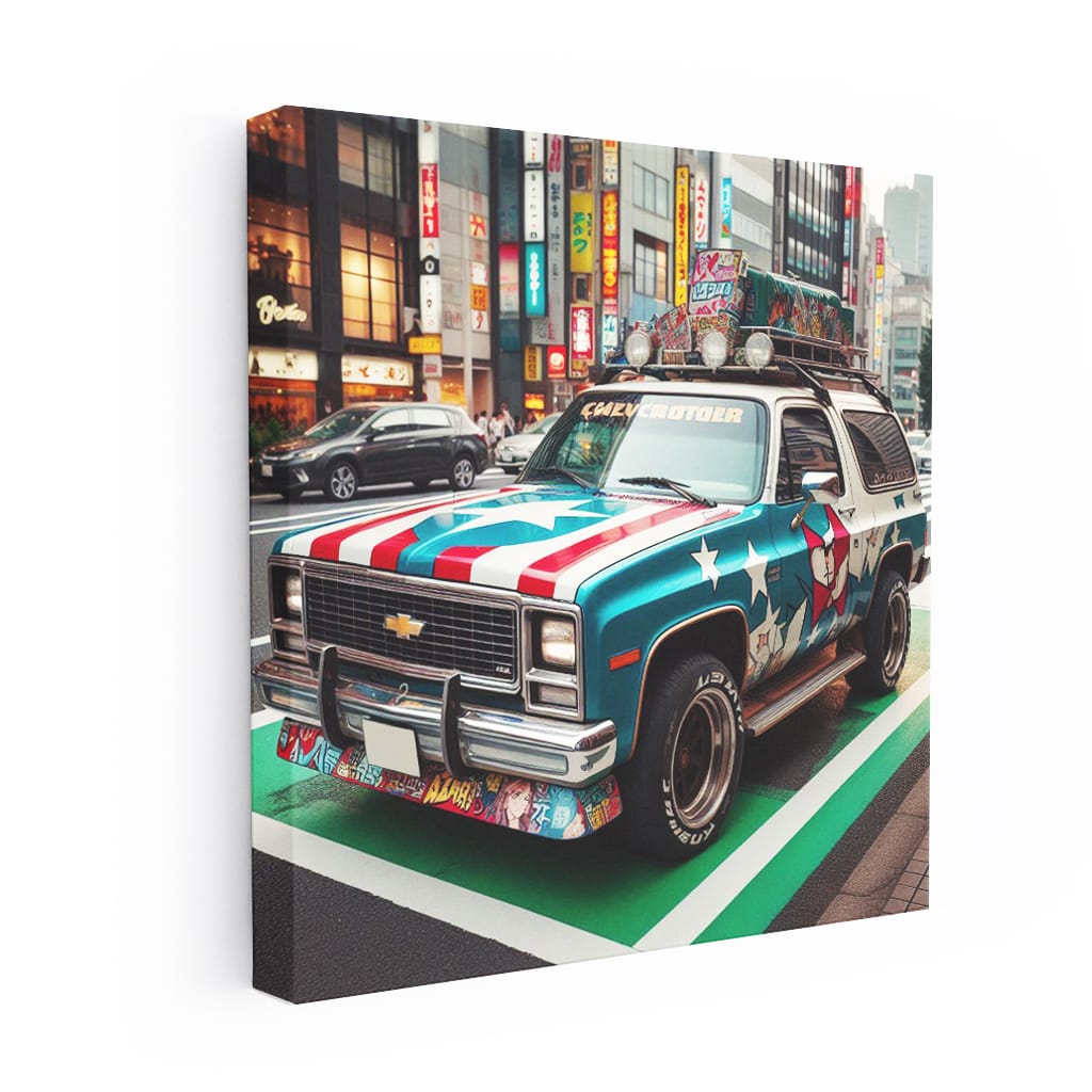 Chevrolet Blazer Tokyo Jap Wall Art