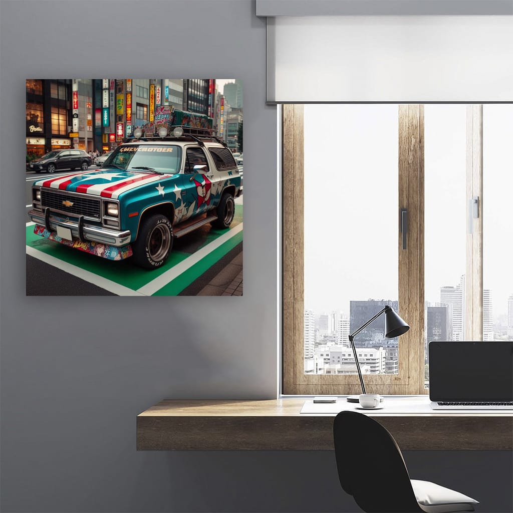 Chevrolet Blazer Tokyo Jap Wall Art