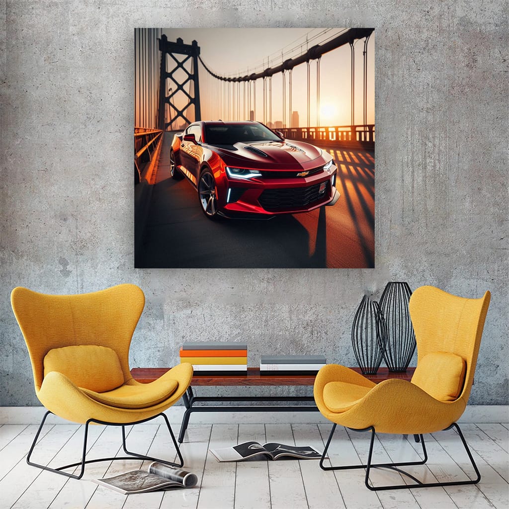 Chevrolet Camaro Brid Wall Art