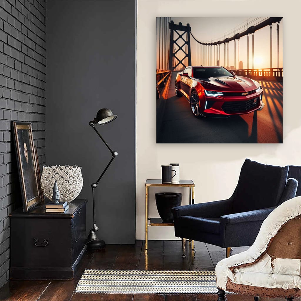 Chevrolet Camaro Brid Wall Art