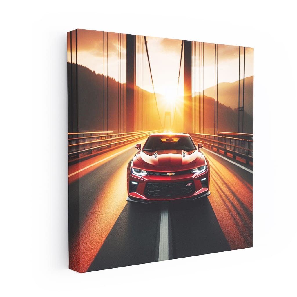 Chevrolet Camaro Bridge Wall Art