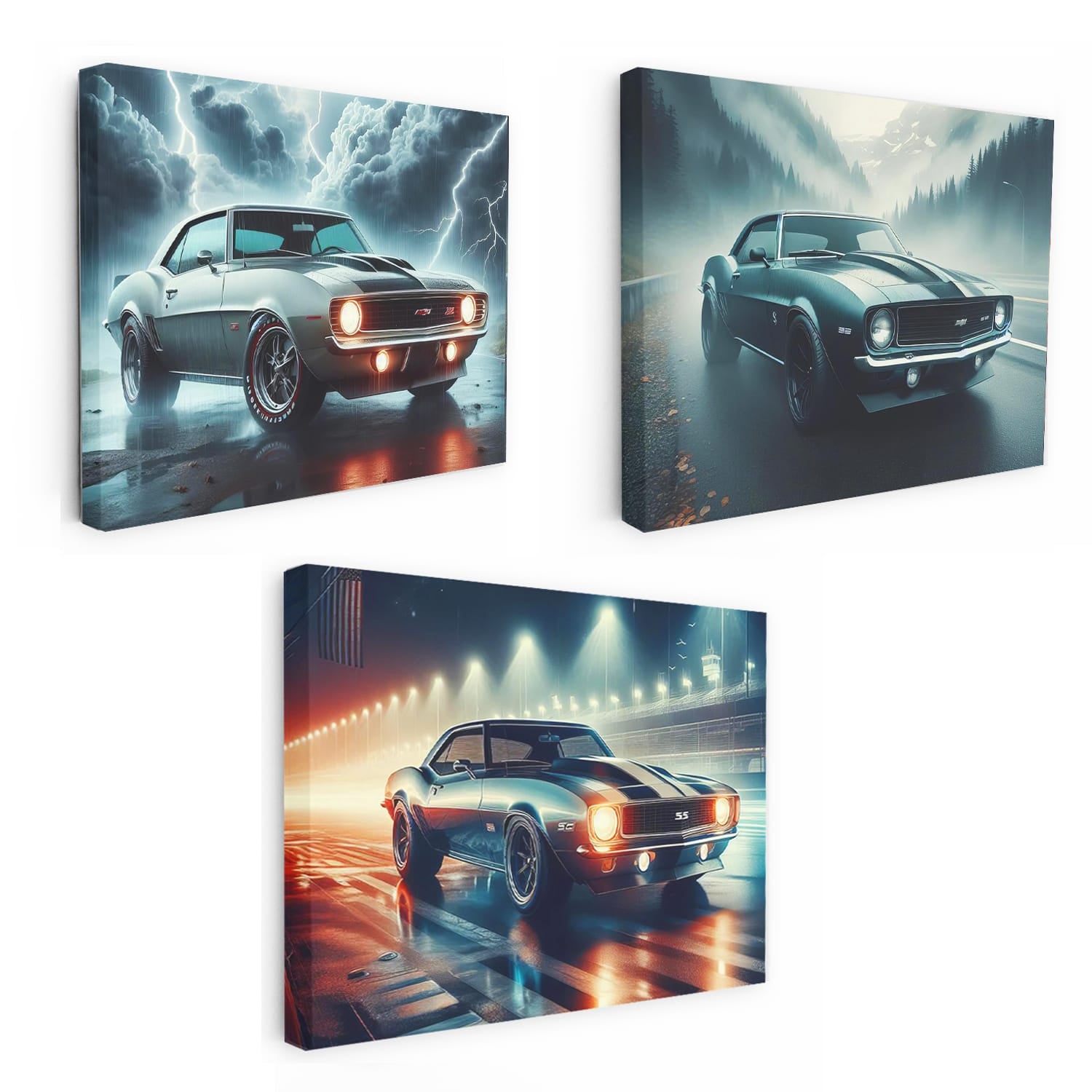 Chevrolet Camaro Fog Set of 3