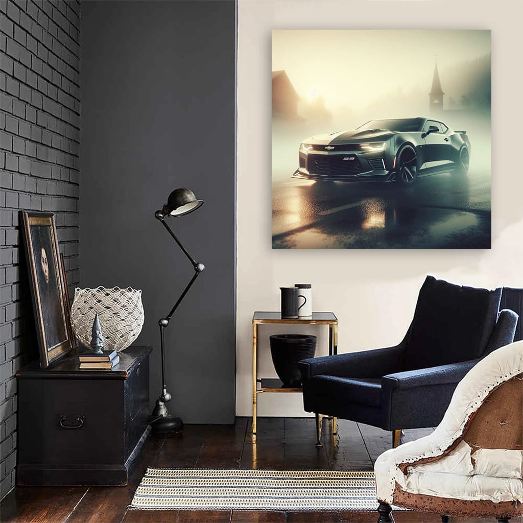 Chevrolet Camaro Ss Fog Wall Art