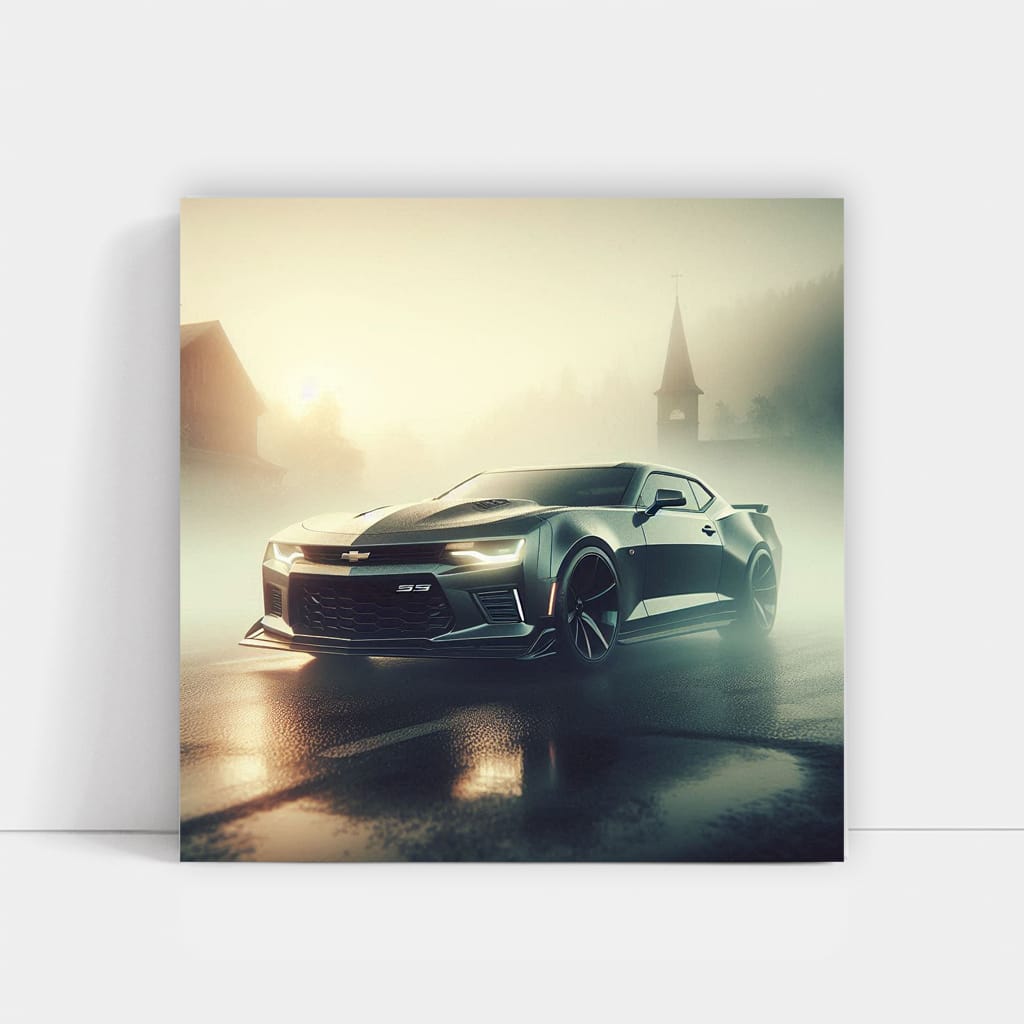 Chevrolet Camaro SS in Fog - Bold Performance Legend