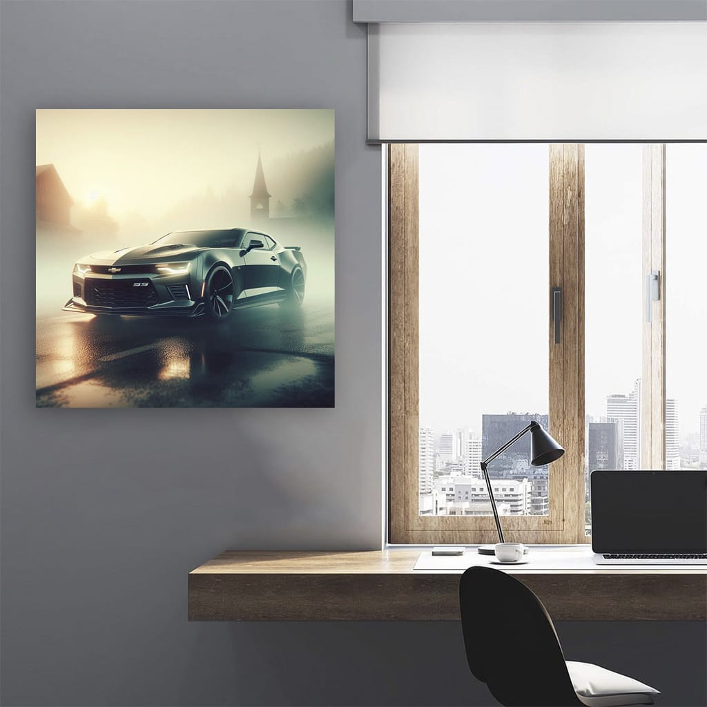 Chevrolet Camaro Ss Fog Wall Art