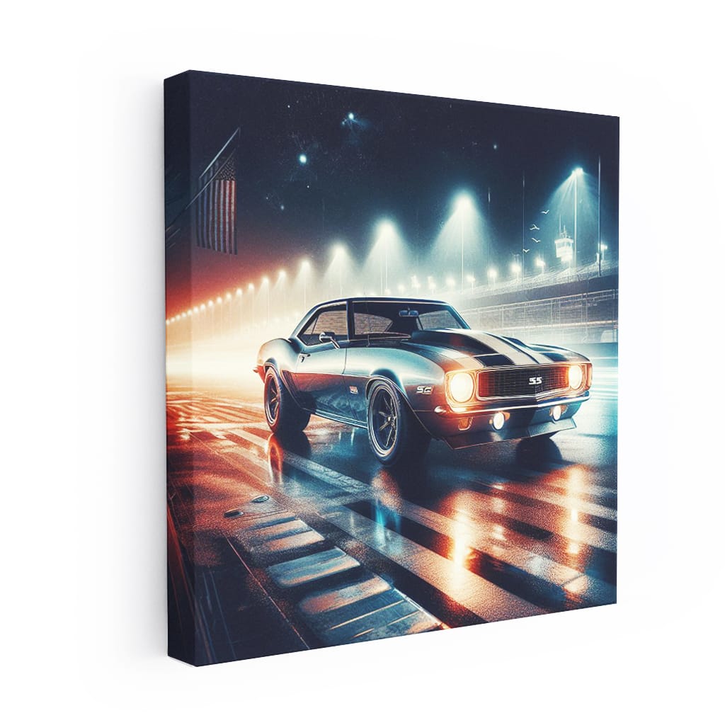 Chevrolet Camaro Ss Nigh Wall Art