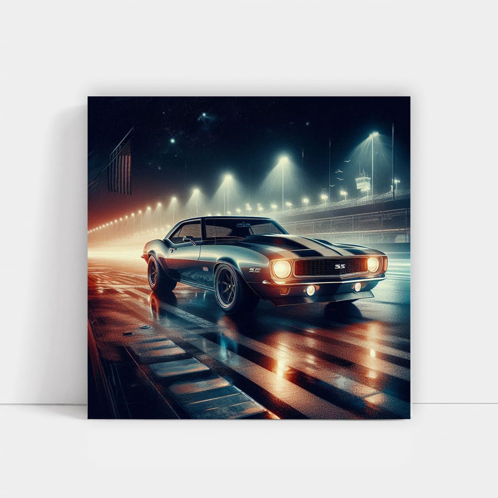 Chevrolet Camaro Ss Nigh Wall Art