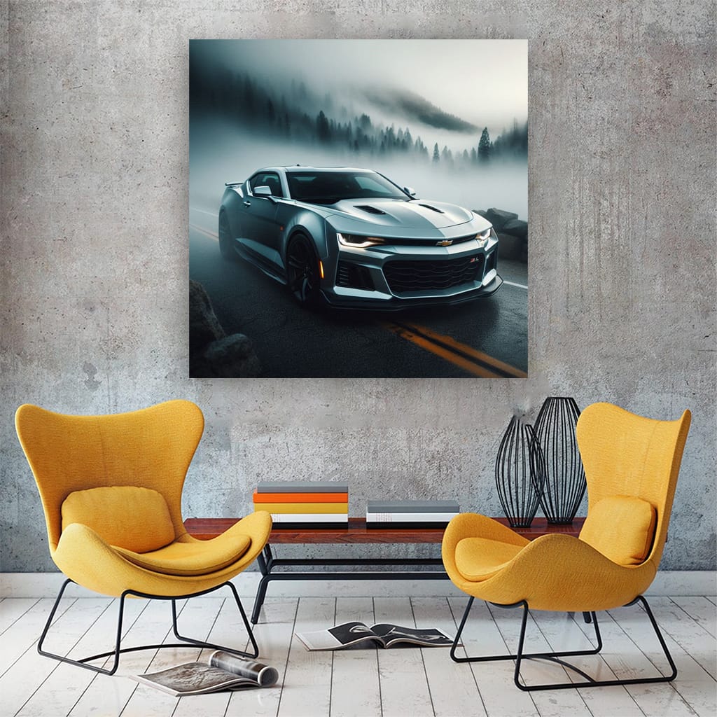 Chevrolet Camaro Zl1 F Wall Art