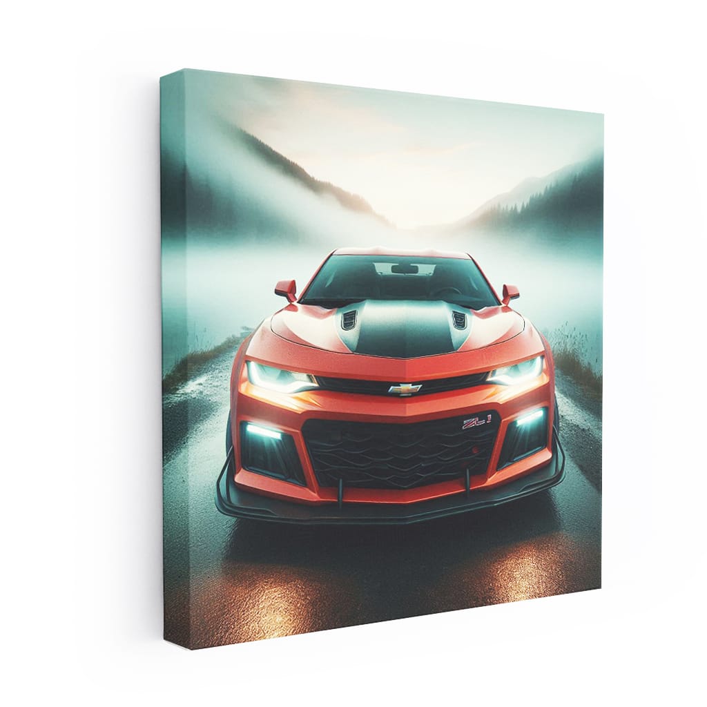 Chevrolet Camaro Zl1 Fog Wall Art