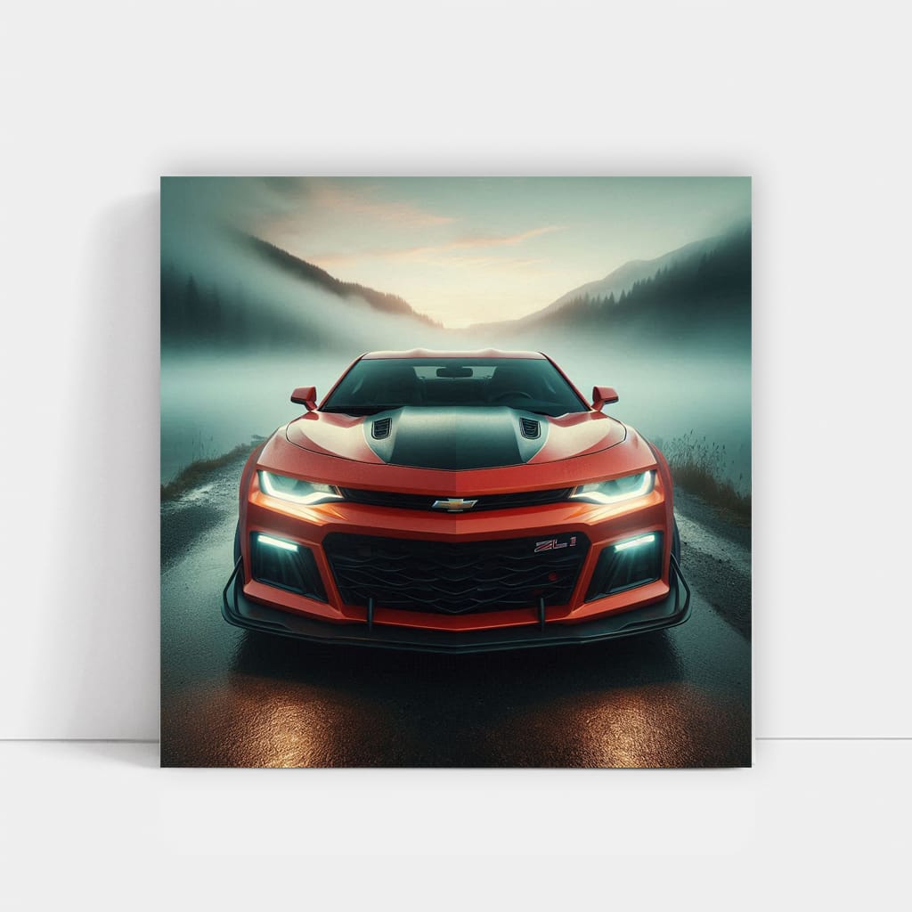 Chevrolet Camaro Zl1 Fog Wall Art