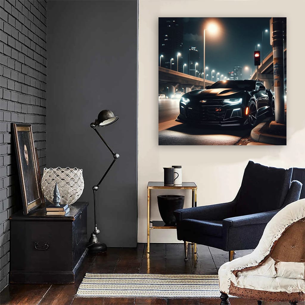 Chevrolet Camaro Zl1 Nig Wall Art