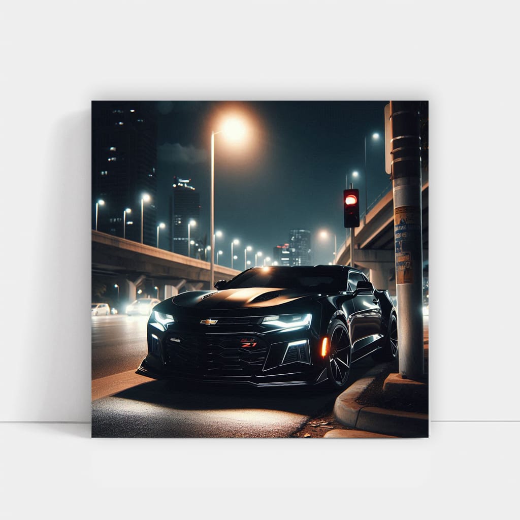 Chevrolet Camaro Zl1 Nig Wall Art