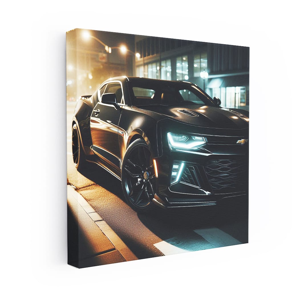 Chevrolet Camaro Zl1 Night Wall Art