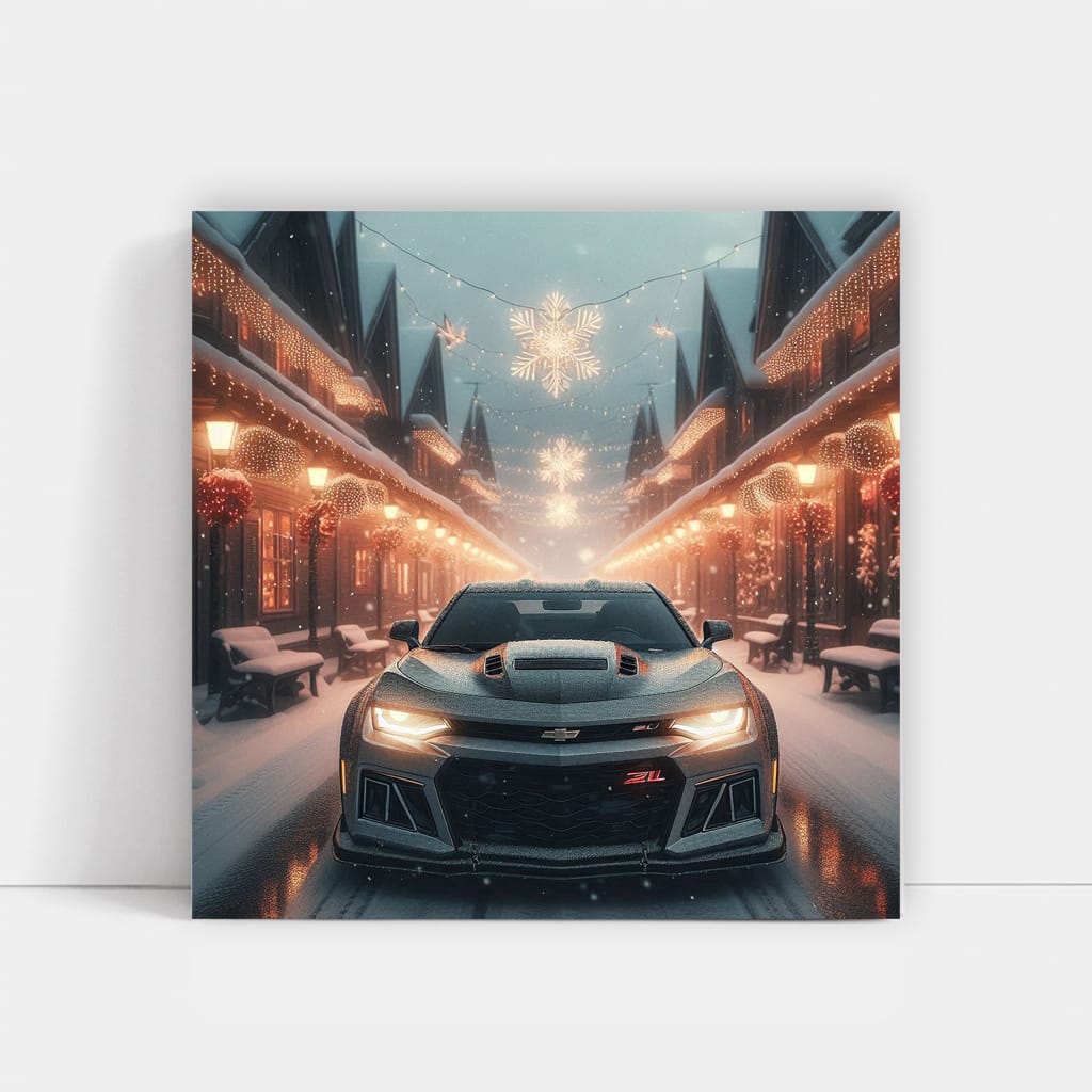 Chevrolet Camaro Zl1 Wint Wall Art