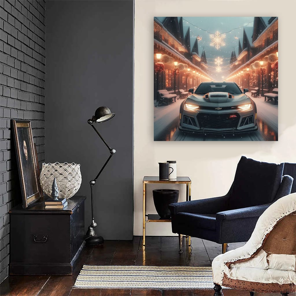 Chevrolet Camaro Zl1 Wint Wall Art