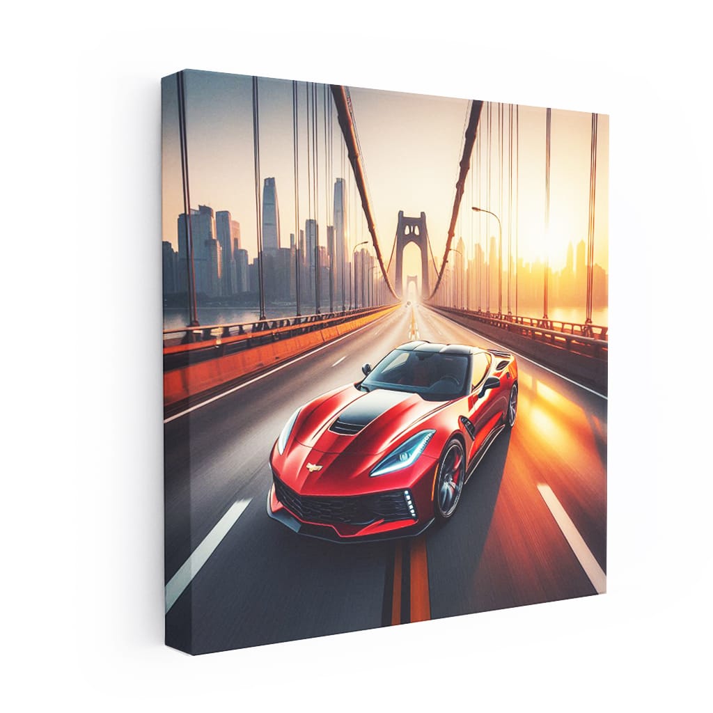 Chevrolet Corvette Brid Wall Art