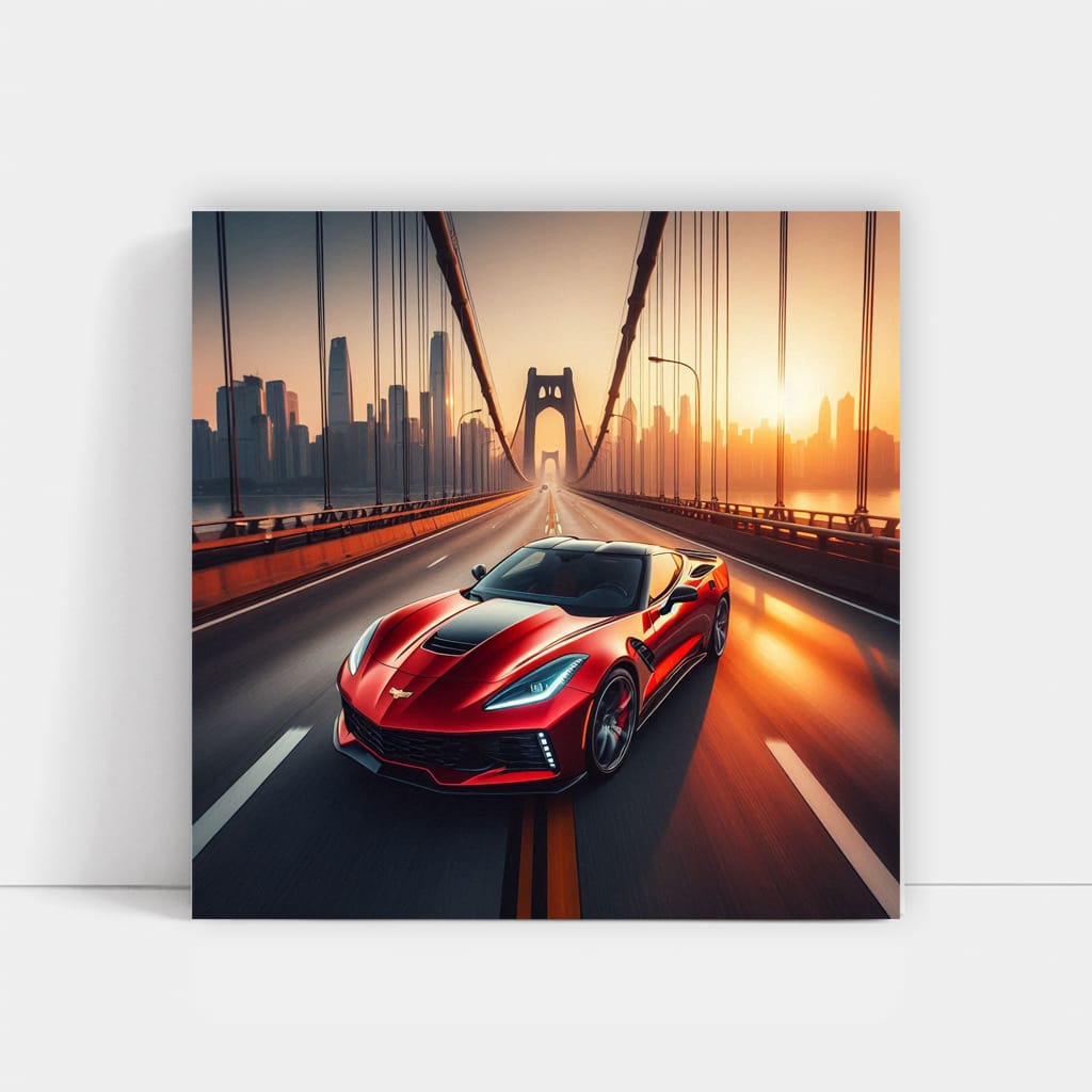 Chevrolet Corvette Brid Wall Art