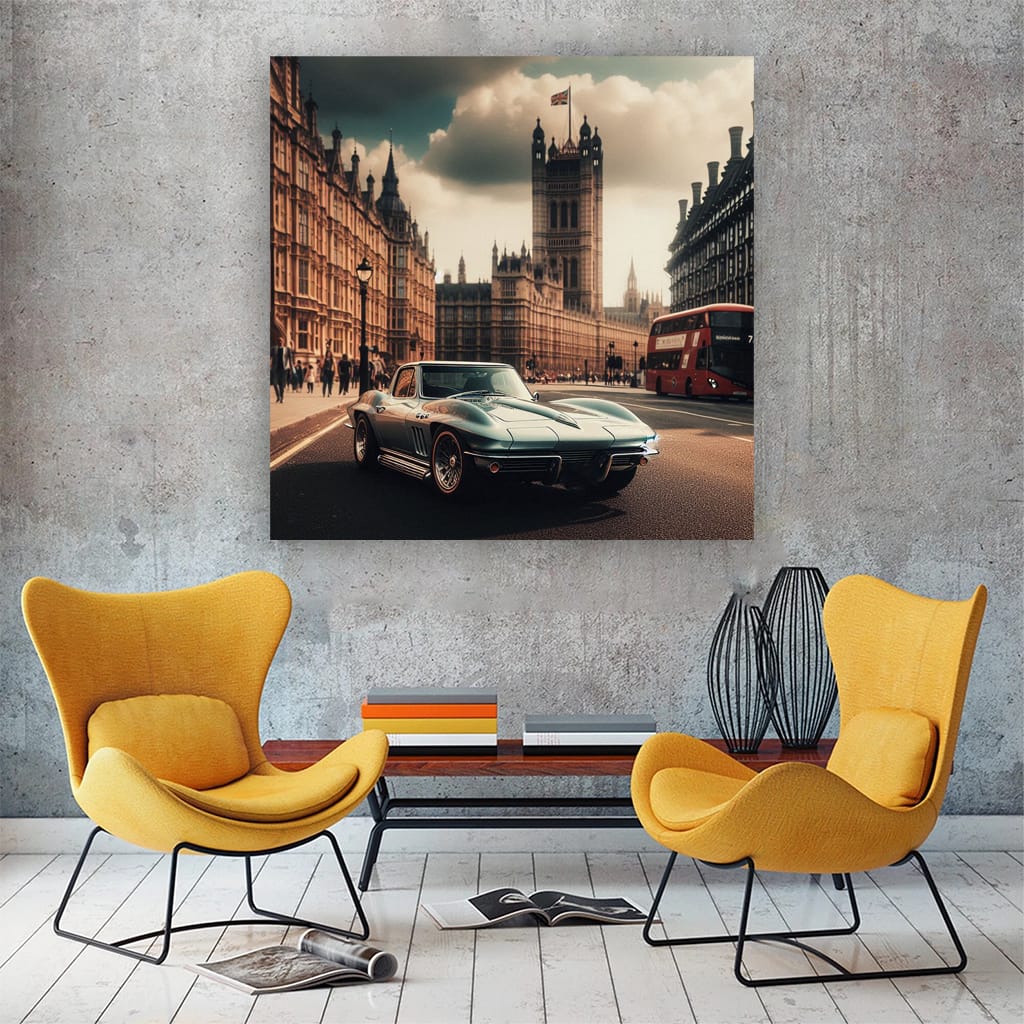Chevrolet Corvette C8 in London - Bold American Sports Car