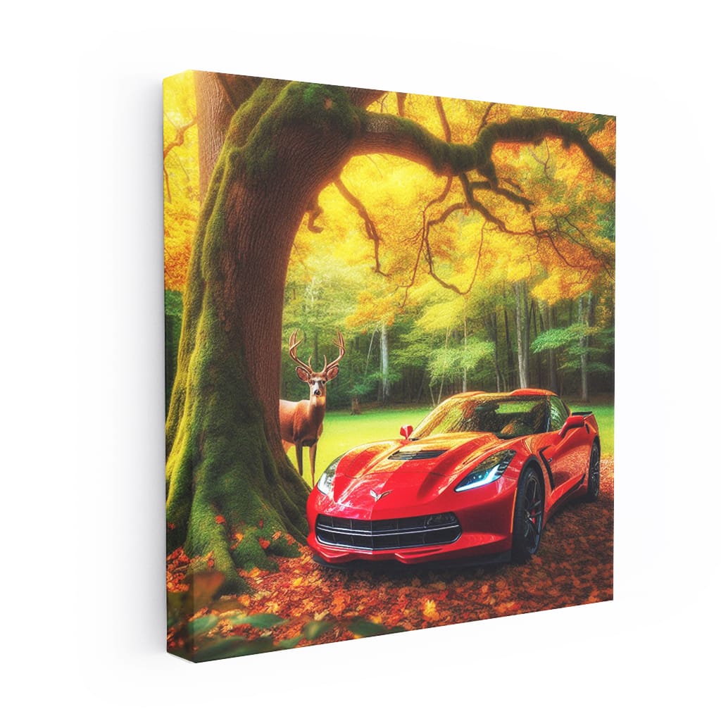 Chevrolet Corvette Fore Wall Art