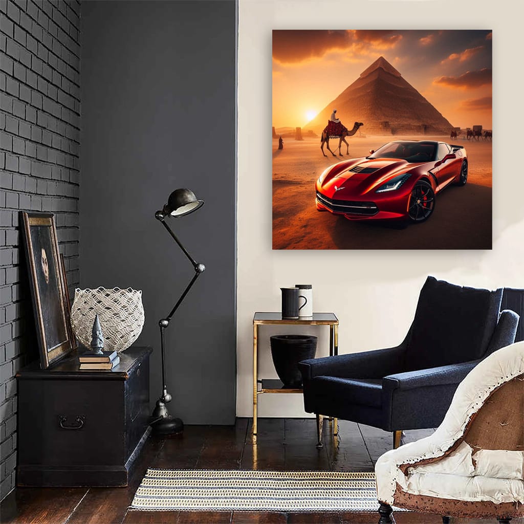 Chevrolet Corvette Stingray Egypt - Sleek and Powerful