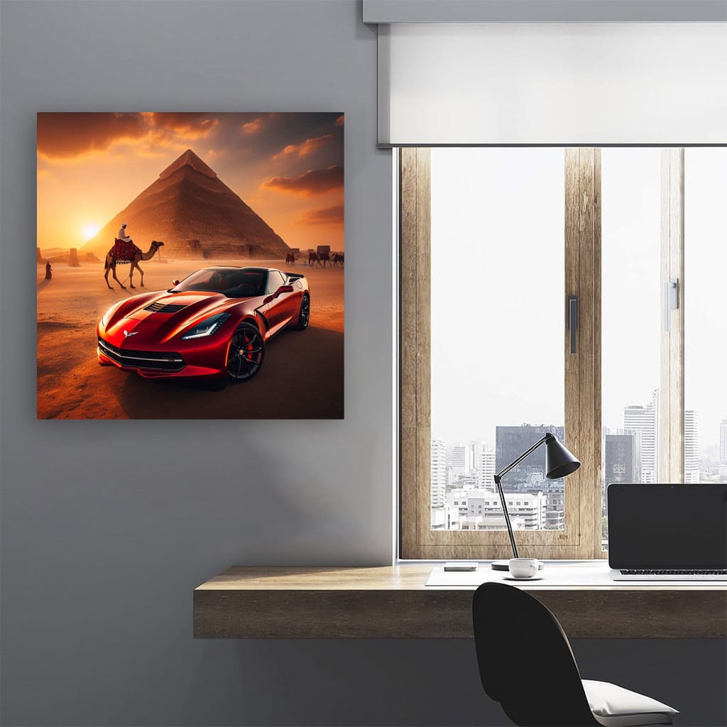 Chevrolet Corvette Stingray Egypt - Sleek and Powerful