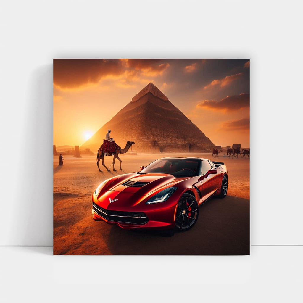 Chevrolet Corvette Stingray Egypt - Sleek and Powerful