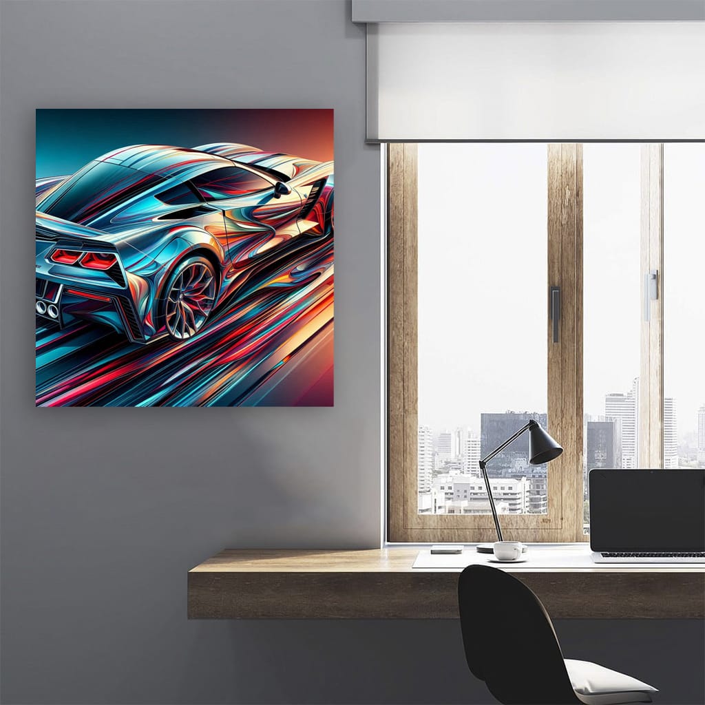 Chevrolet Corvette Z06 Abstract - Power and Precision