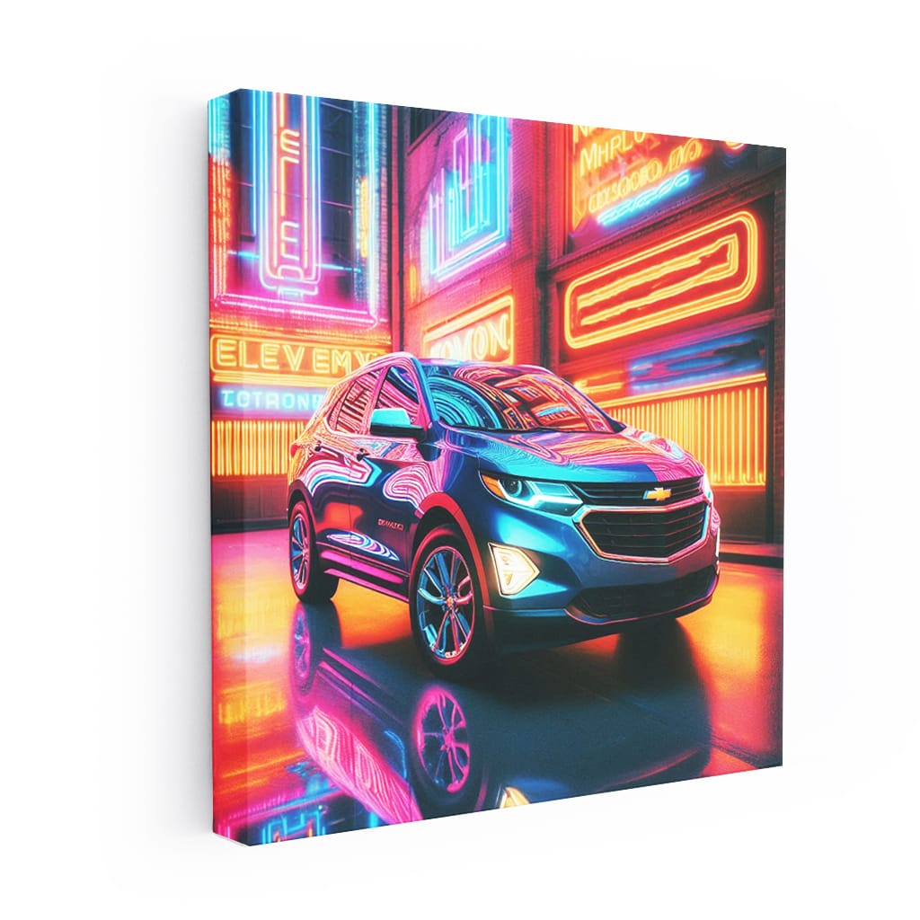 Chevrolet Equinox Neon Wall Art