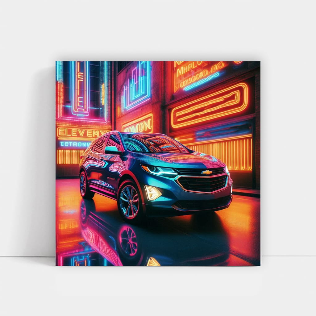 Chevrolet Equinox Neon Wall Art