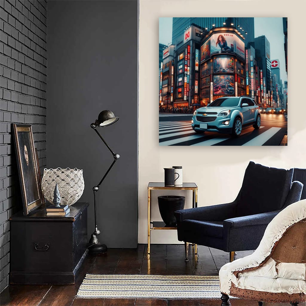 Chevrolet Equinox Tokyo Jap Wall Art