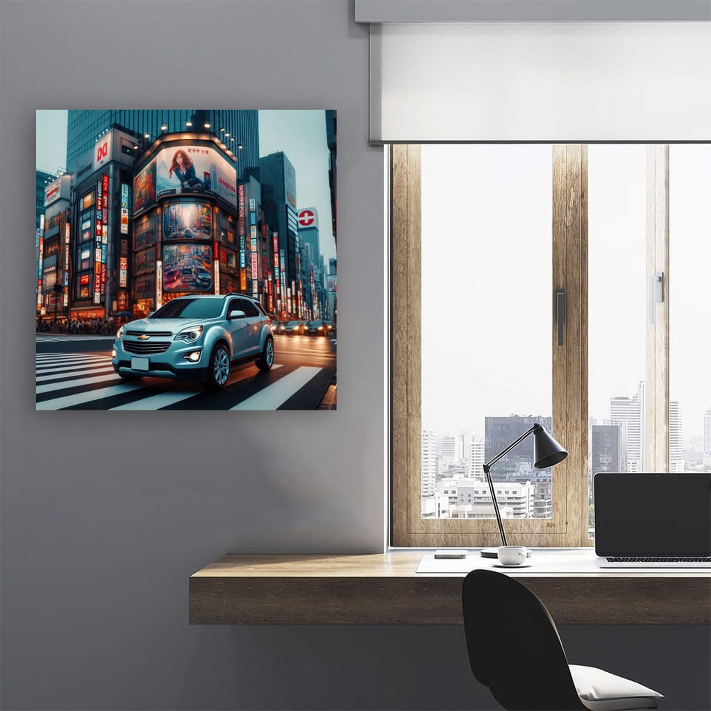 Chevrolet Equinox Tokyo Jap Wall Art