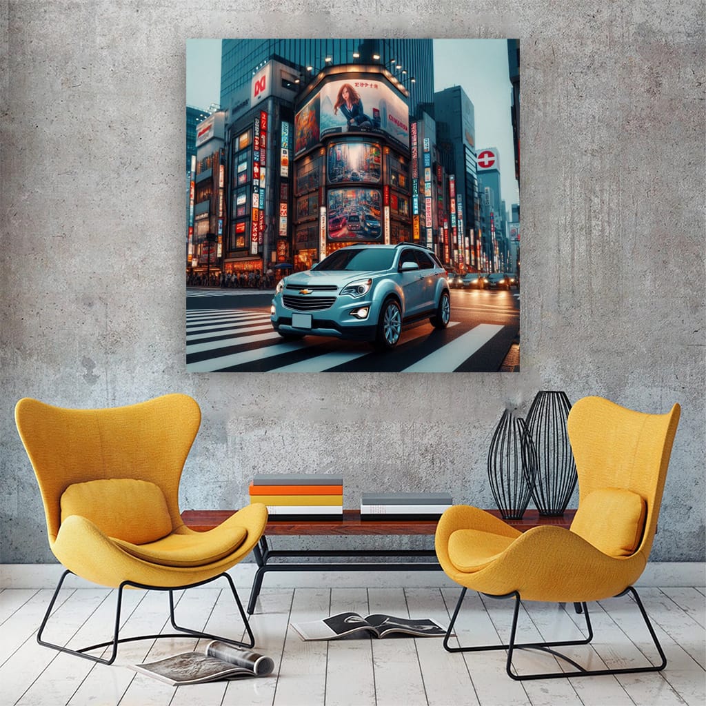 Chevrolet Equinox Tokyo Jap Wall Art