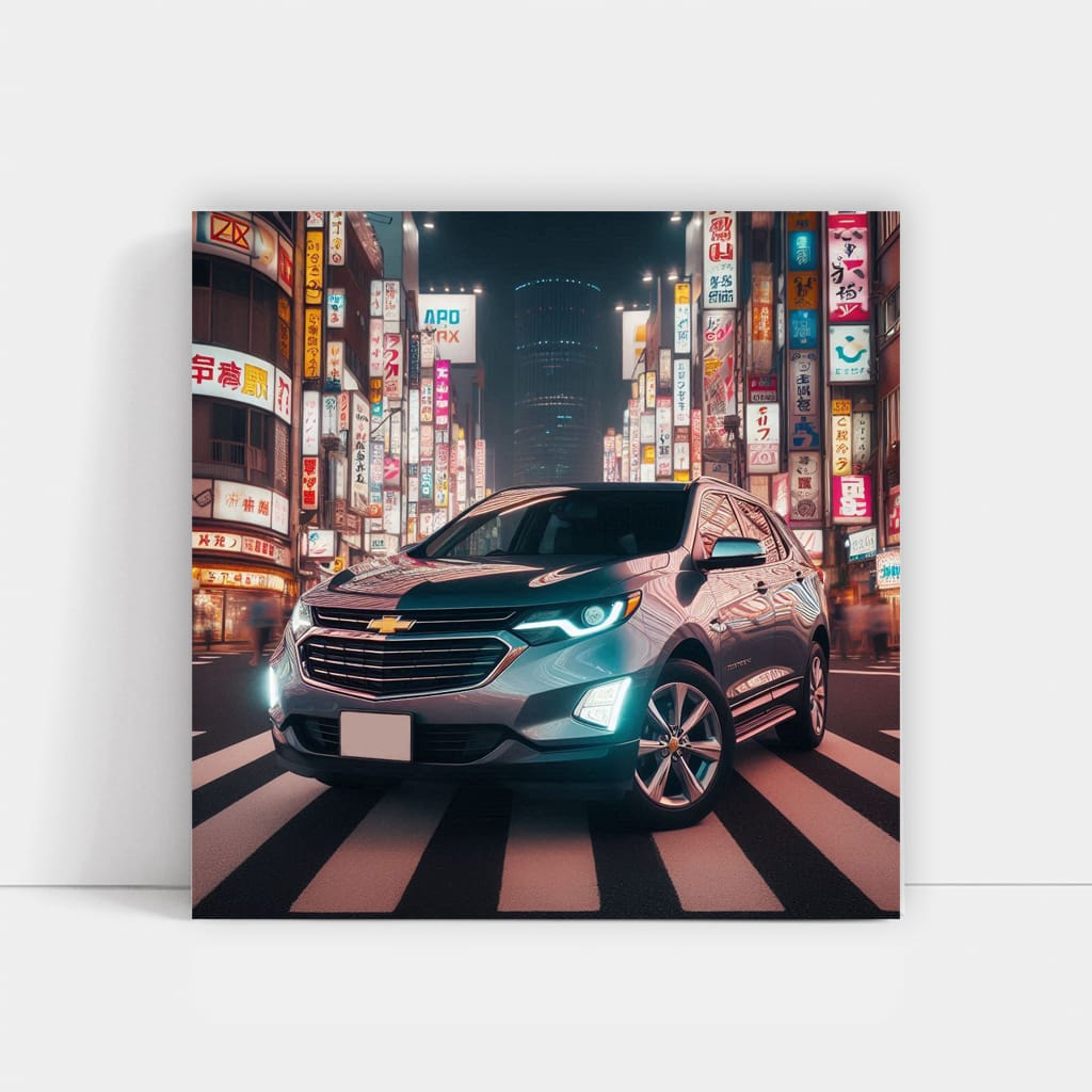 Chevrolet Equinox Tokyo Japan Wall Art