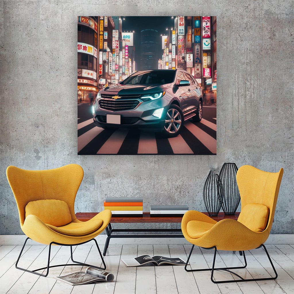 Chevrolet Equinox Tokyo Japan Wall Art