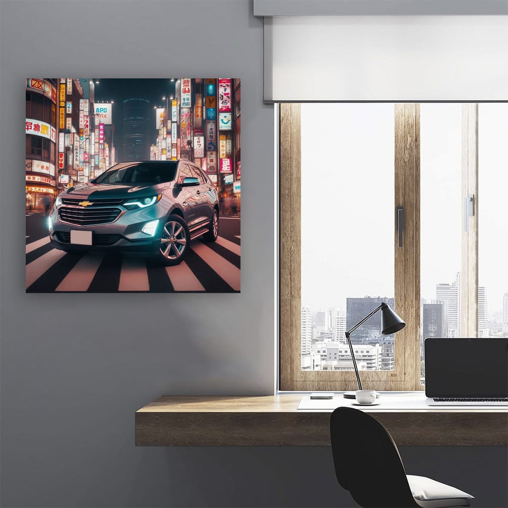 Chevrolet Equinox Tokyo Japan Wall Art