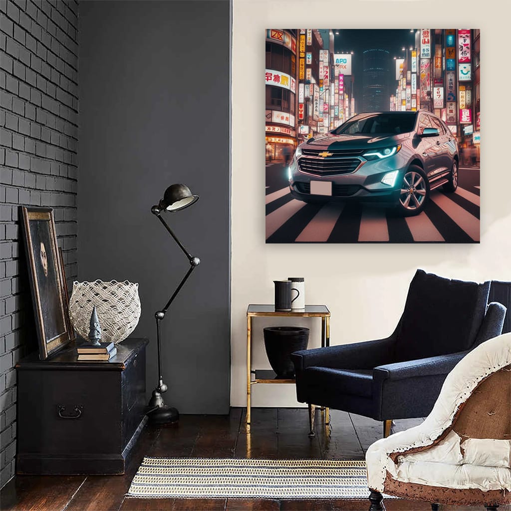 Chevrolet Equinox Tokyo Japan Wall Art