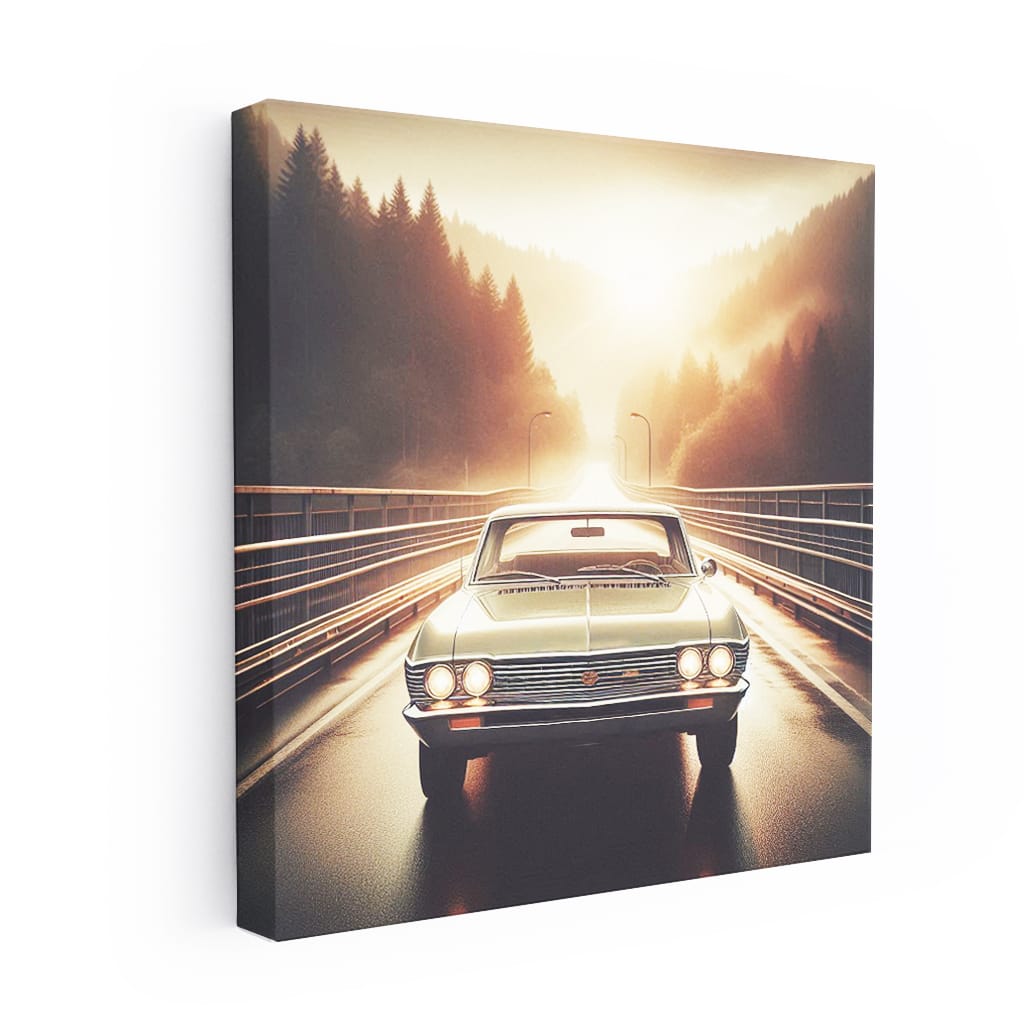 Chevrolet Malibu Bridge Wall Art