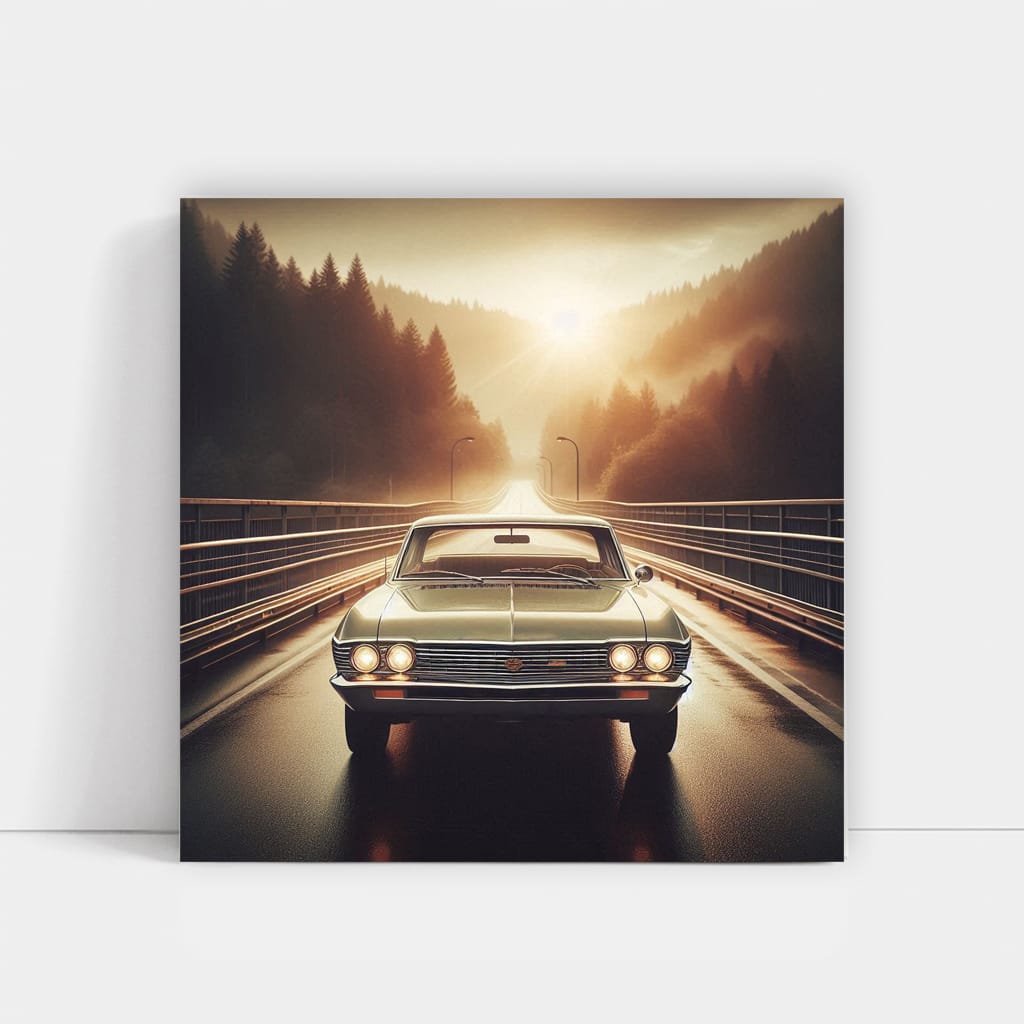 Chevrolet Malibu Bridge Wall Art