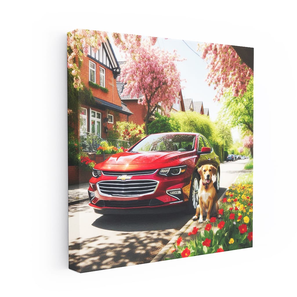 Chevrolet Malibu Sunny Weath Wall Art