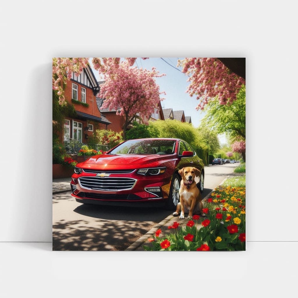 Chevrolet Malibu Sunny Weath Wall Art