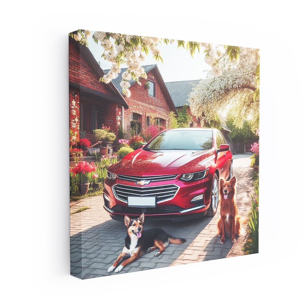 Chevrolet Malibu Sunny Weather Wall Art