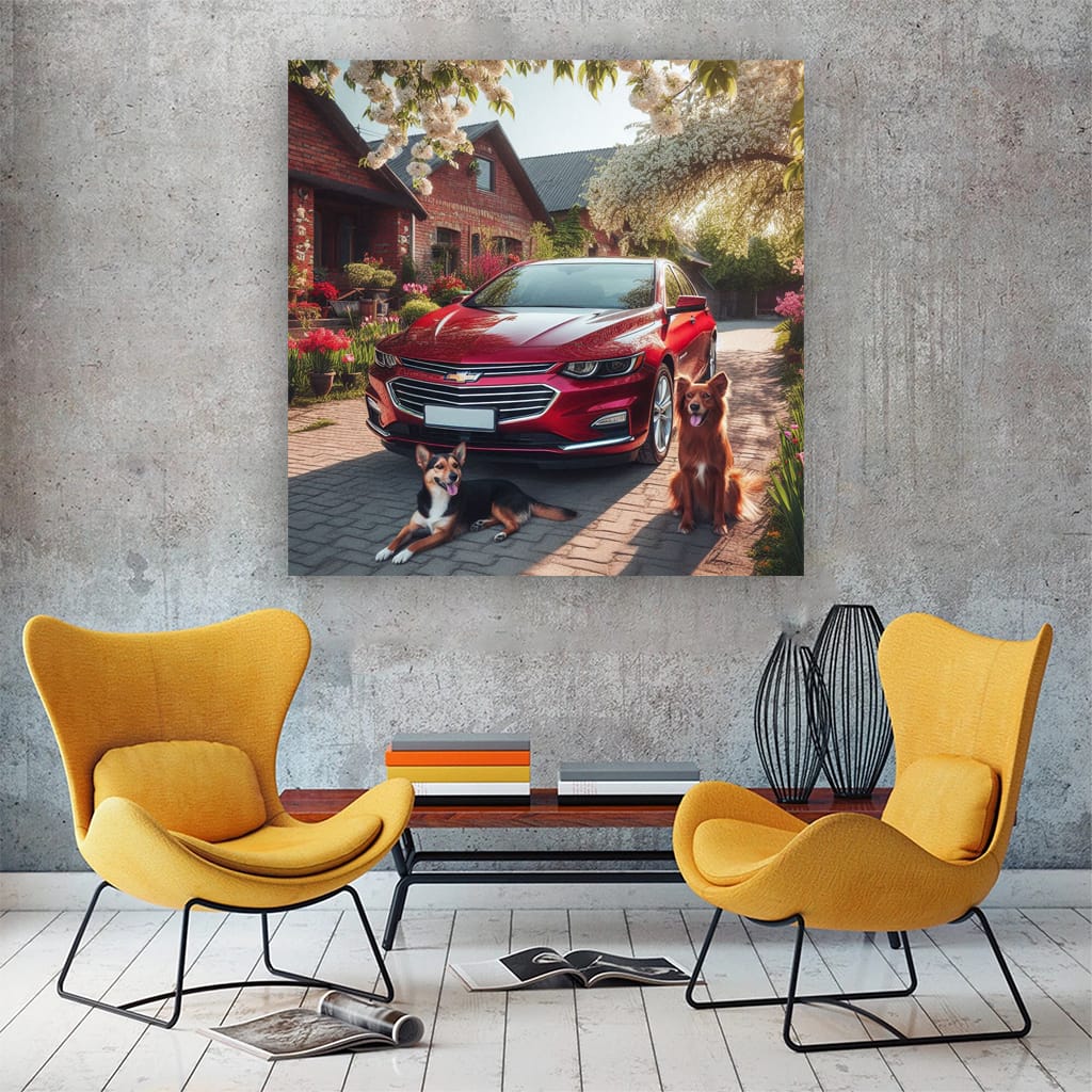 Chevrolet Malibu Sunny Weather Wall Art