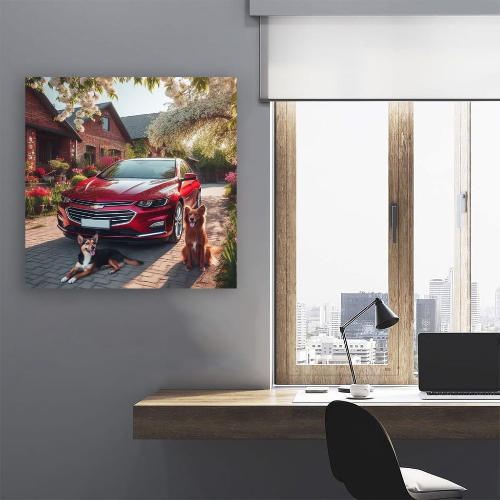 Chevrolet Malibu Sunny Weather Wall Art