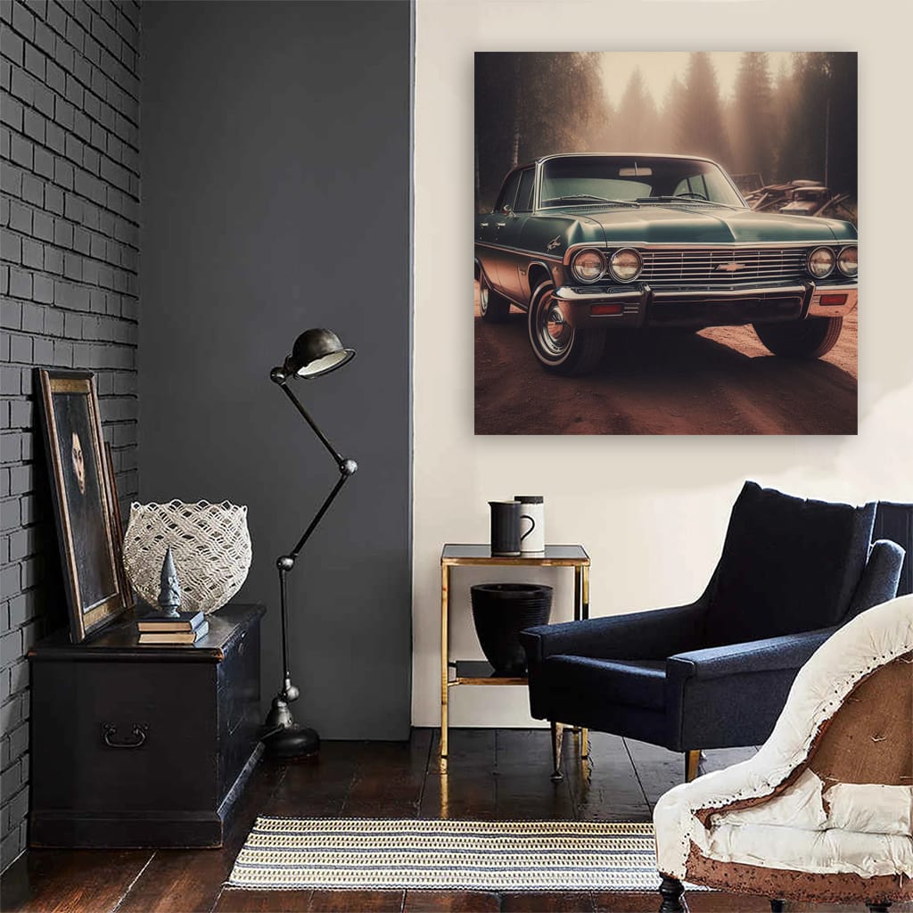 Vintage Chevrolet Malibu - Timeless Elegance in Motion