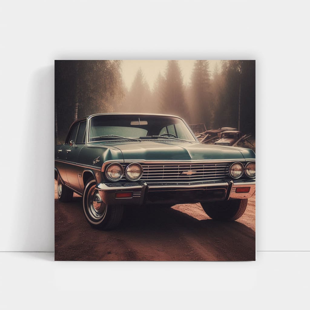 Vintage Chevrolet Malibu - Timeless Elegance in Motion