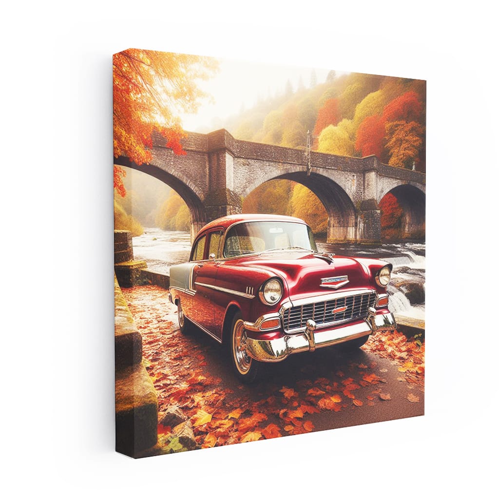 Chevrolet Old Retro Brid Wall Art