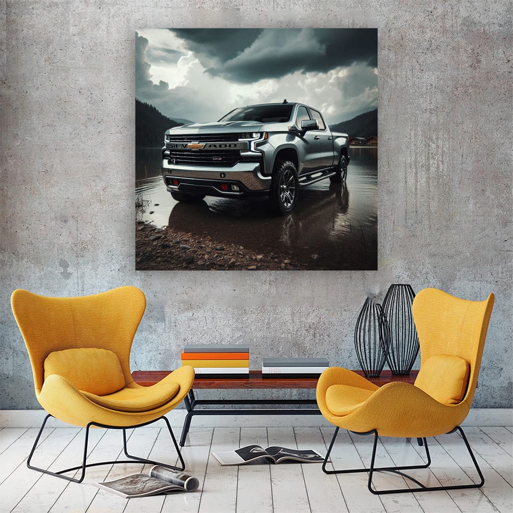 Chevrolet Silverado La Wall Art