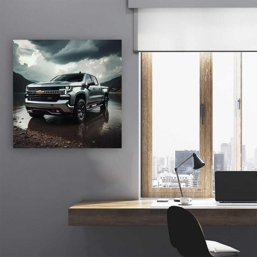 Chevrolet Silverado La Wall Art