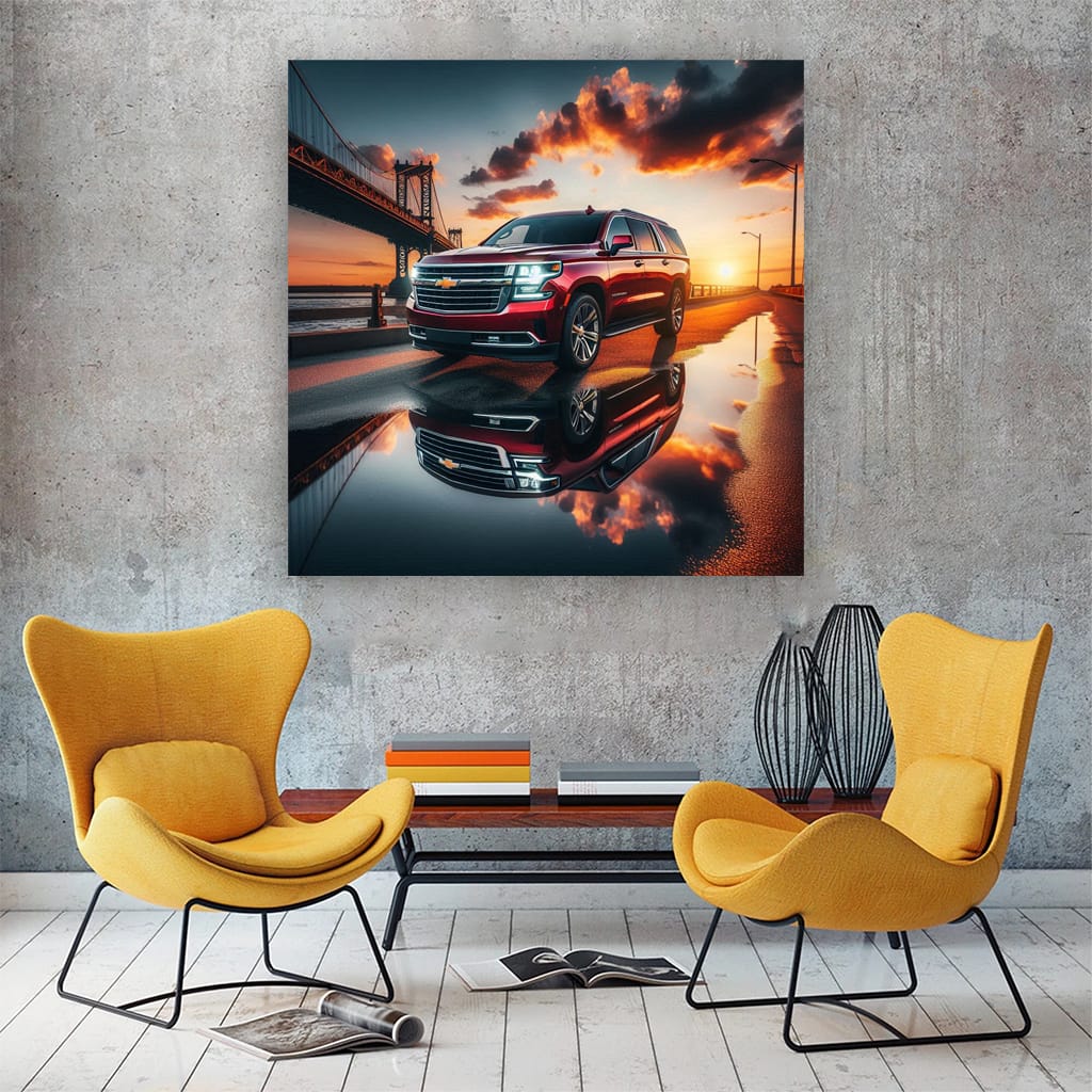 Chevrolet Suburban Brid Wall Art