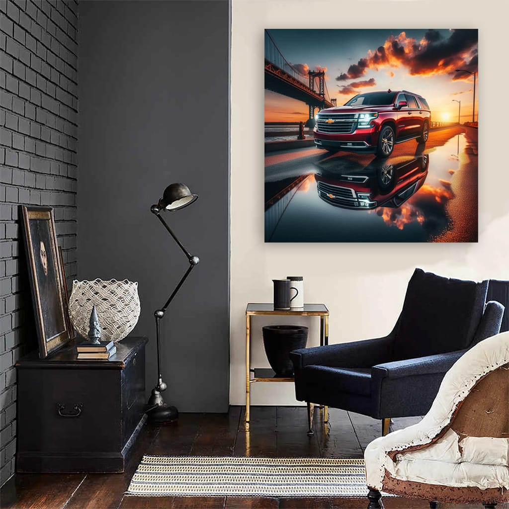 Chevrolet Suburban Brid Wall Art